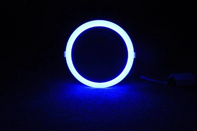 Dual Color Round Recessed LED Panel Lights