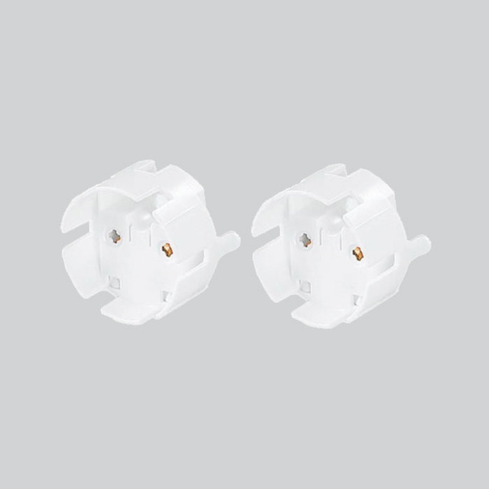 T8 Tube End Caps Push Lamp Holder Socket x10pcs