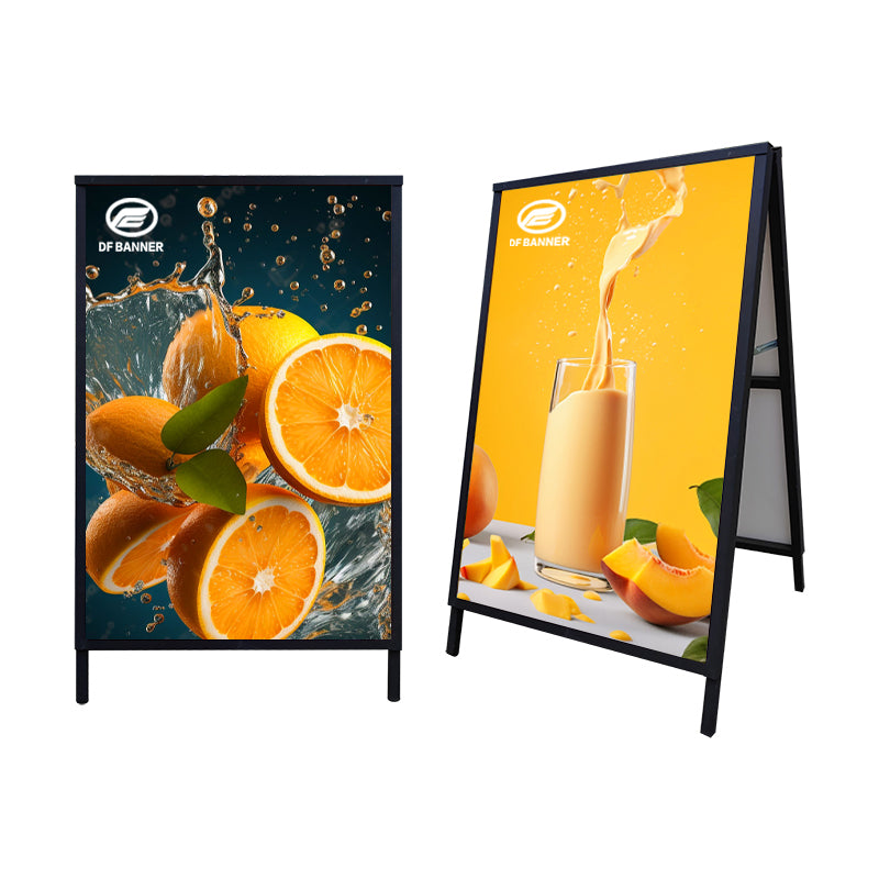 Aluminium A Frame Board Sign - BLACK