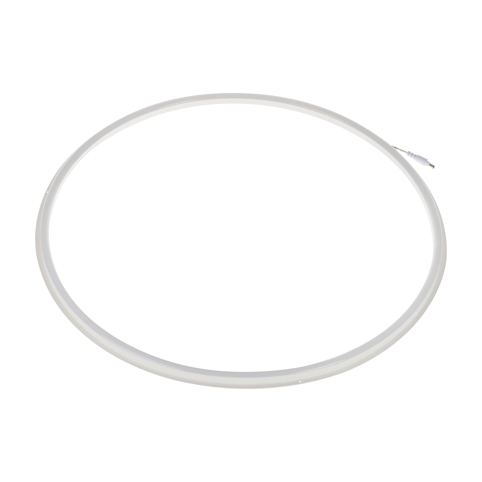 Modern Round LED Halo Ceiling Light 600mm - 40W Suspended Office Circle Frame