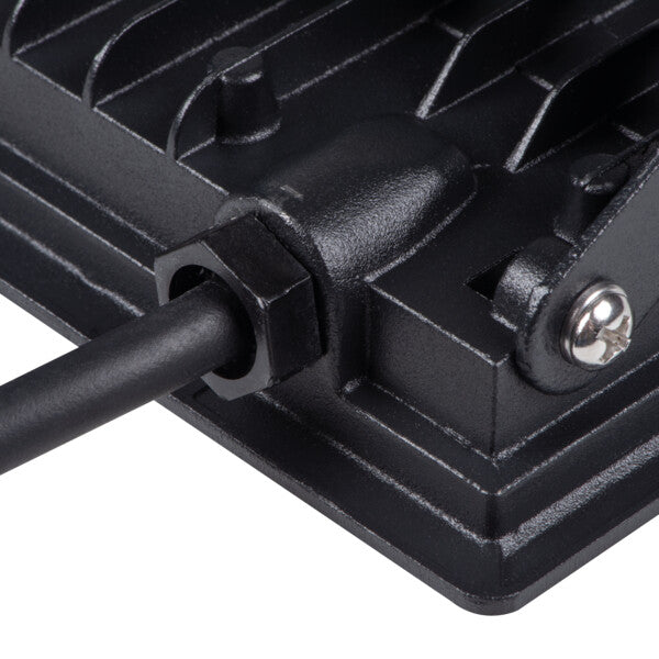 200W LED Floodlight Outdoor IP65 Waterproof - 19,000 Lumens, Black, 4000K Neutral White