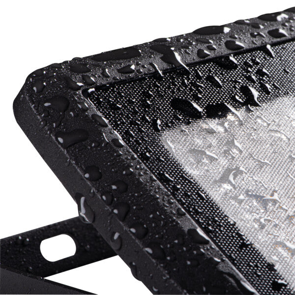 100W LED floodlight, IP65, 4000K, Black body, 9500LM
