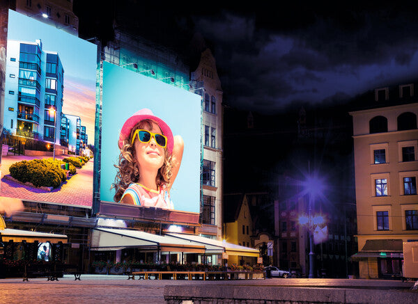 100W LED floodlight, IP65, 4000K, Black body, 9500LM