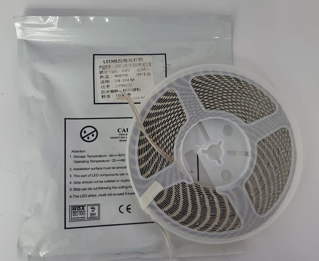 LED LOW VOLTAGE SMD 2835 Strip Light 10m Roll  4000K