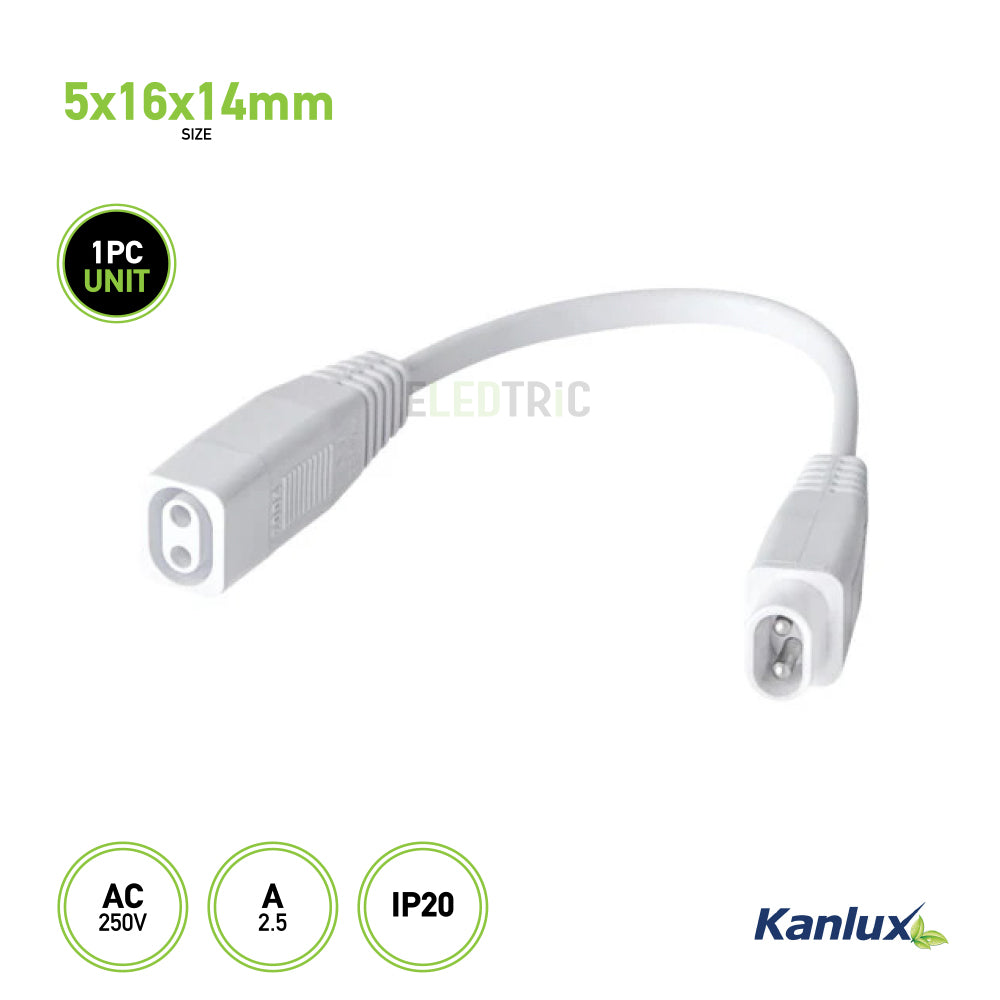 Link Cable for Kanlux LINUS Under Cabinet LED Lights - Series Connector