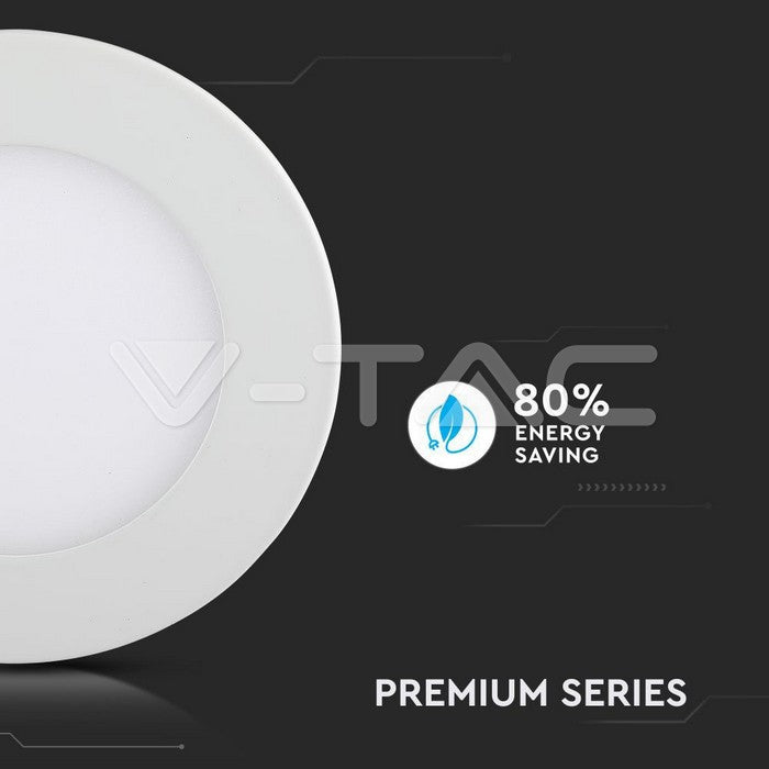 18W LED Panel Premium Round White