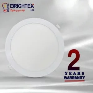 Led Round Panel Light 20w Recessed Cool White