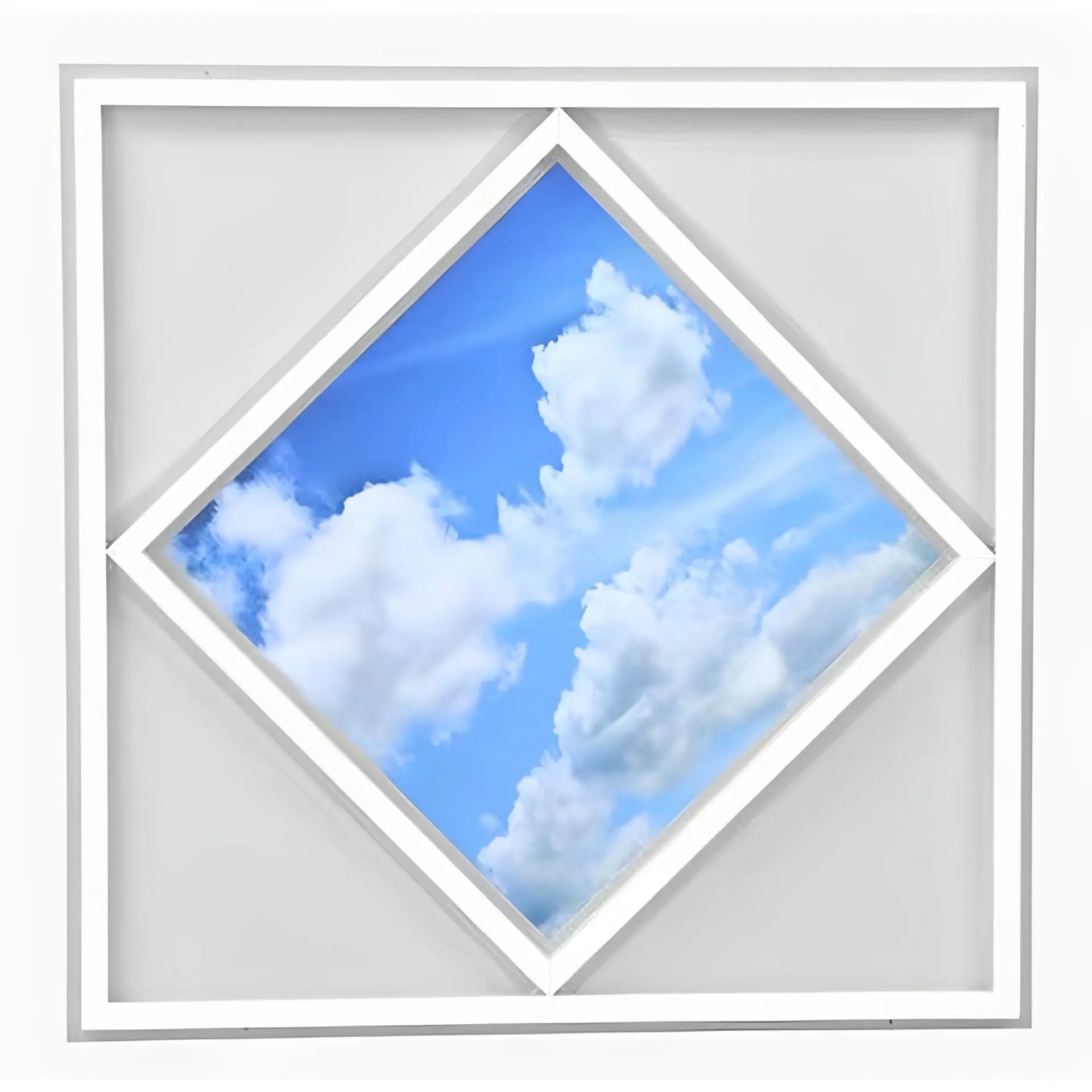 Diamond Shape Sky LED Ceiling Panel Light | Anti-Yellowing