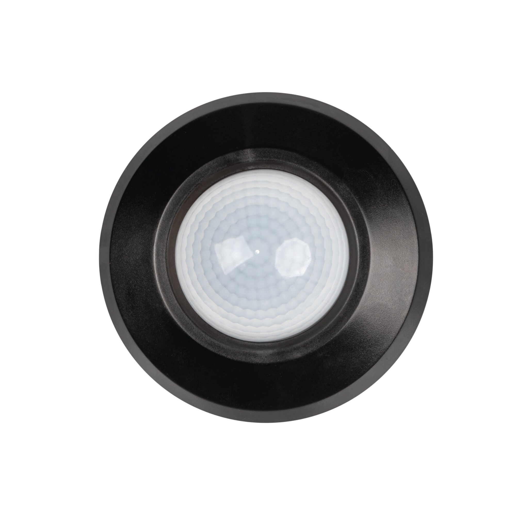 360° Ceiling Presence Sensor Switch - High Sensitivity 3x PIR Detectors, 2000W, White/Black