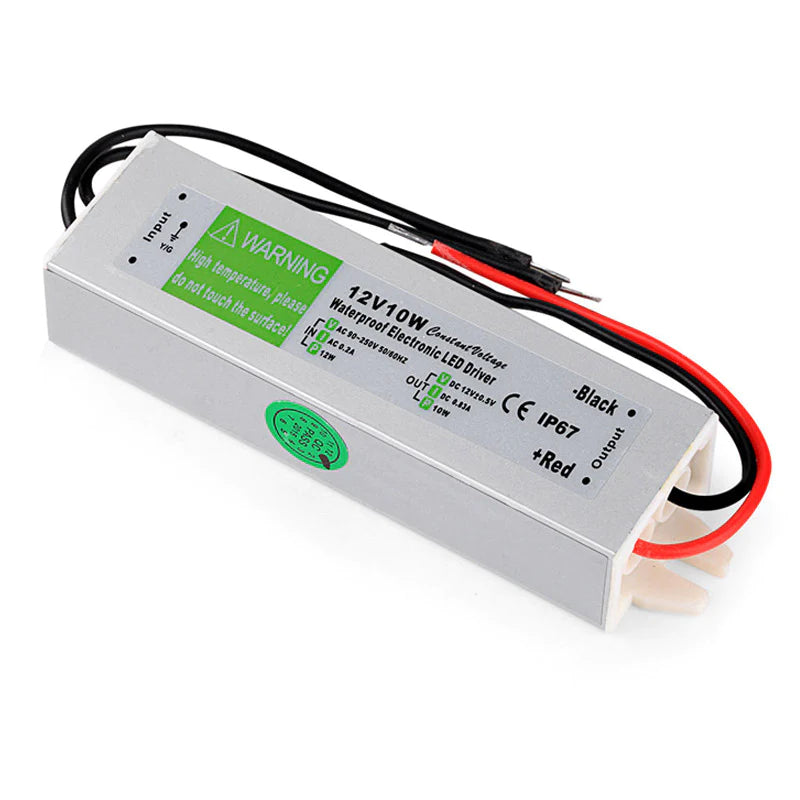 Waterproof IP67 12v Electronic LED Driver 10w