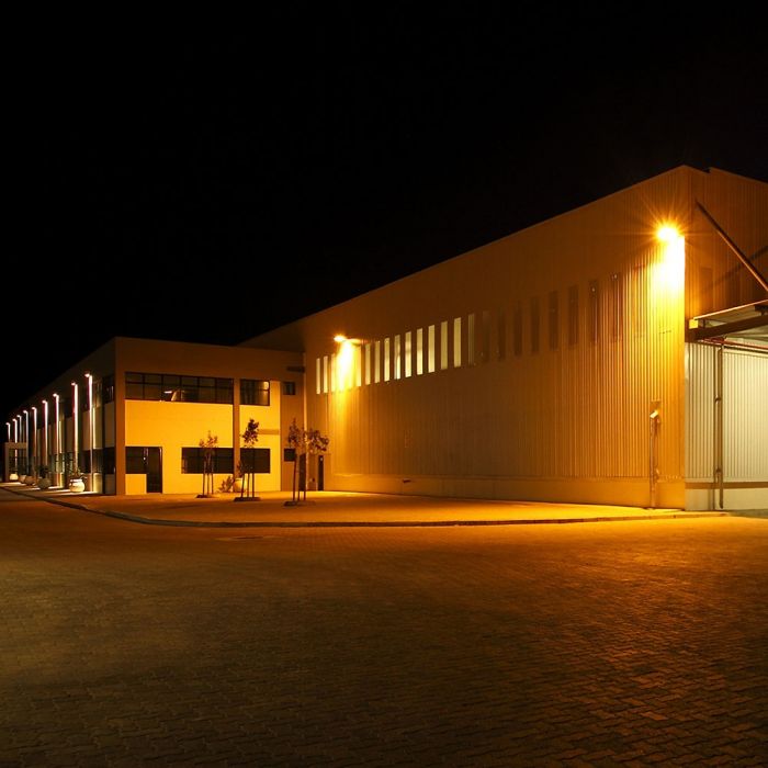 200W Flood light, SMD, Black Body, 6400K