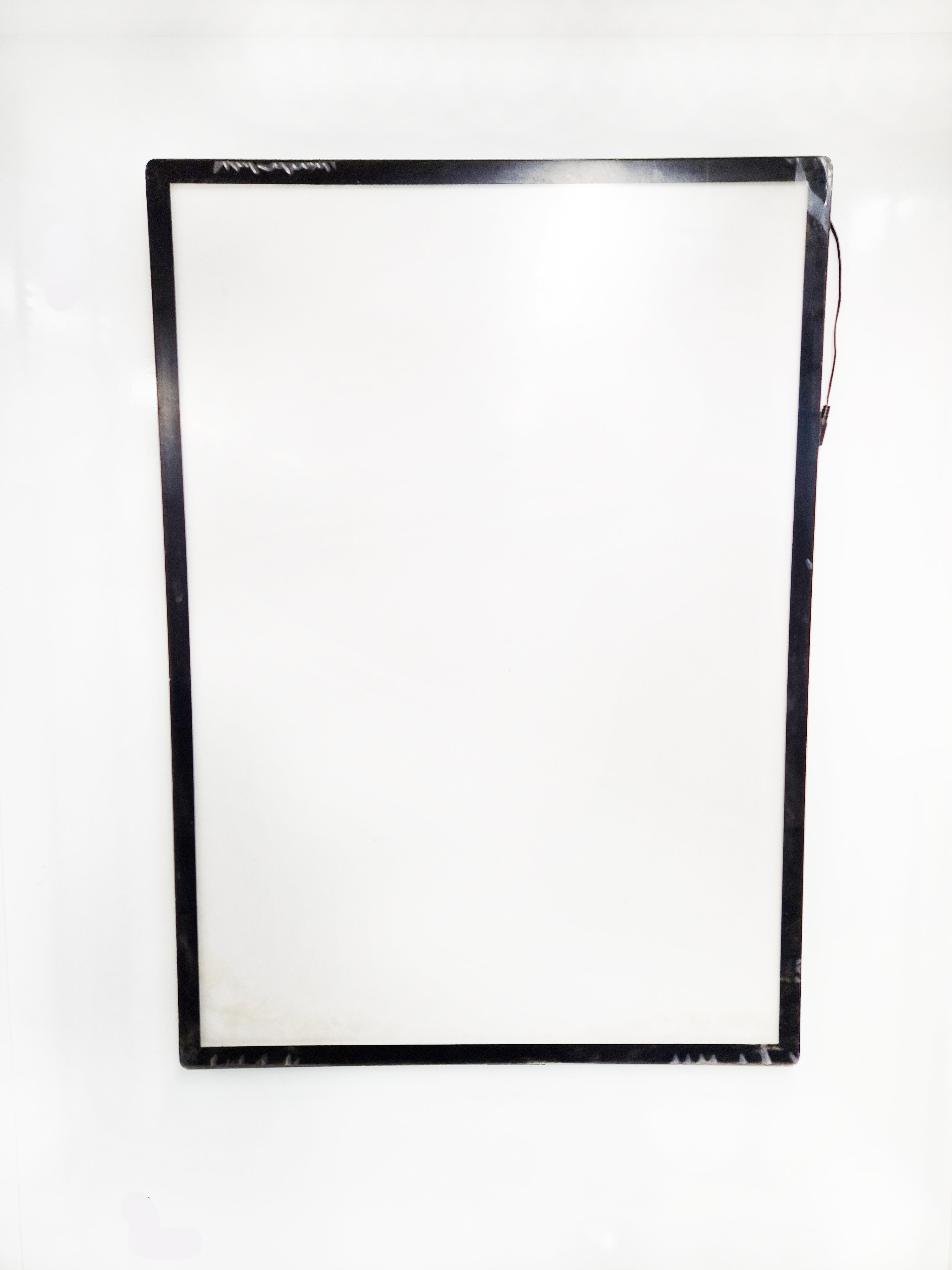 A1 Black Acrylic Round Corner Magnetic Poster Display