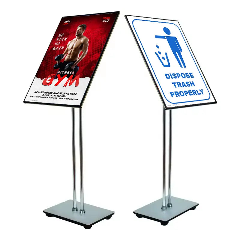 A1 Display Stand Freestanding Restaurant Café Menu Adjustable stand