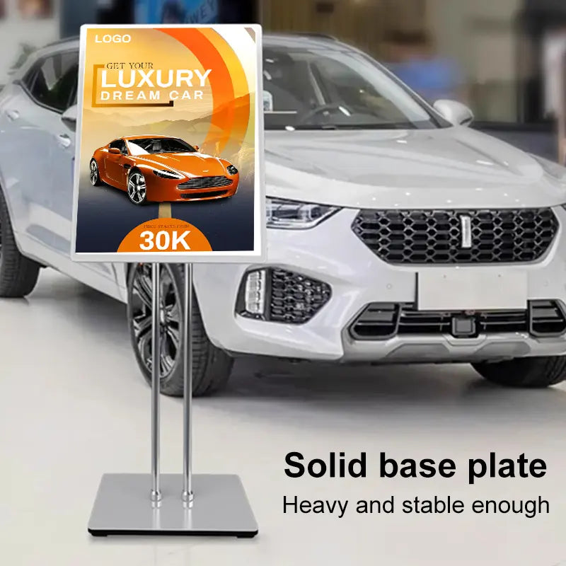 A1 Display Stand Freestanding Restaurant Café Menu Adjustable stand