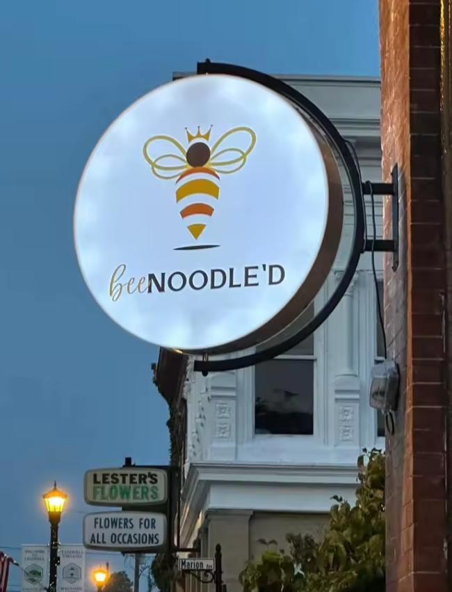 Rotating Double Sided LED Illuminated Projection Light Box, 500mm diameter, come in black and white body