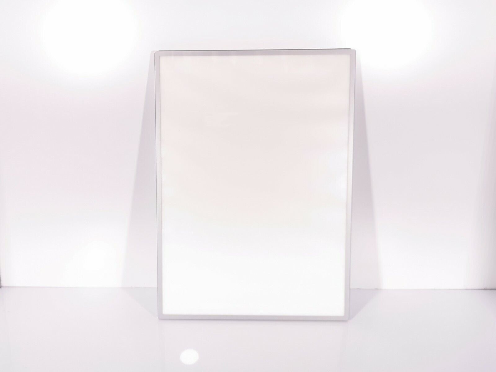LED Light Box A2 Silver Slim Advertising Wall Mounted Display