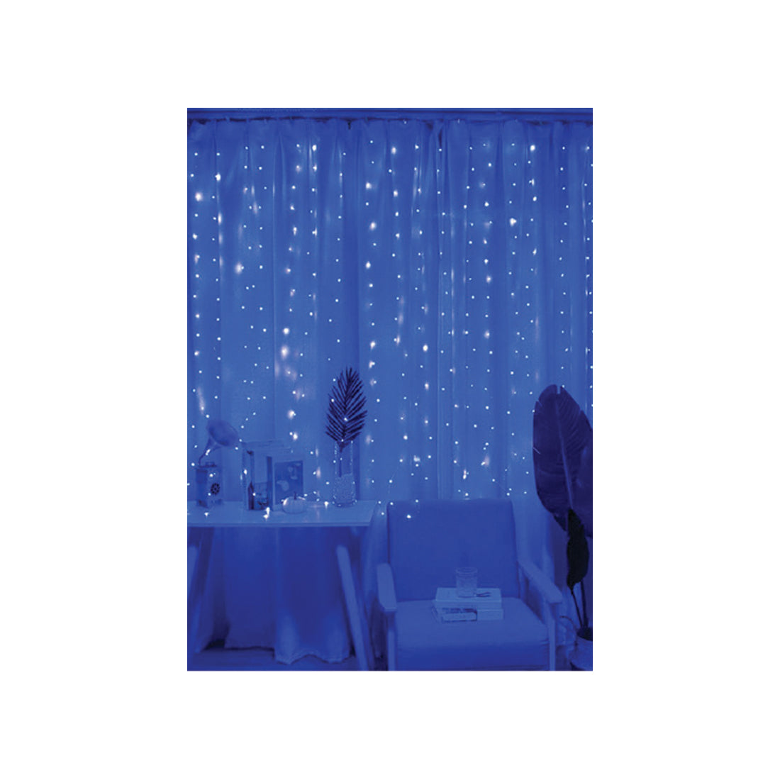 Color Changing Curtain String USB Strip Lights
