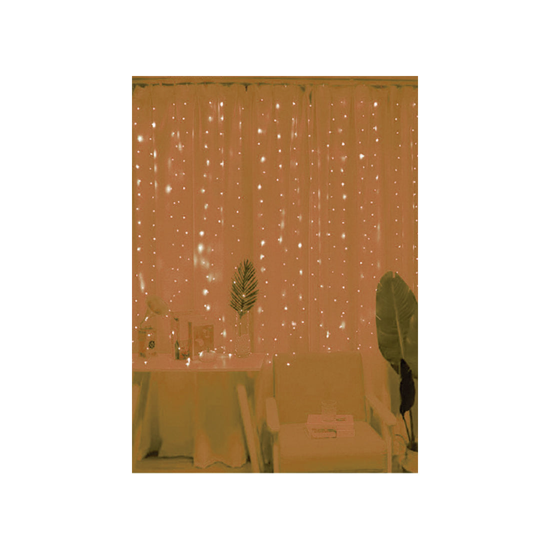 Color Changing Curtain String USB Strip Lights