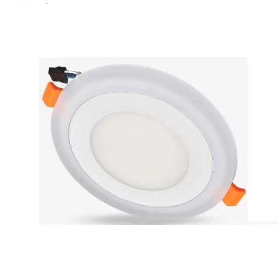 Dual Color Round Recessed LED Panel Lights