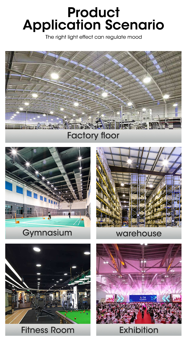 150W LED Highbay Lights-6500K, high lumen