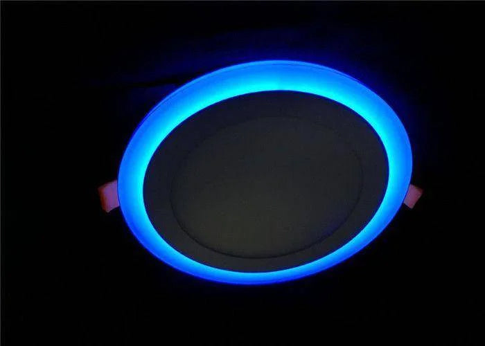 Dual Color Round Recessed LED Panel Lights